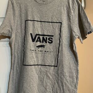 Vans Heather Gray Short Sleeve Tee
